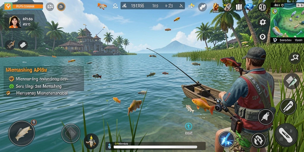 Tangkapan ikan besar dalam permainan mengasyikkan.