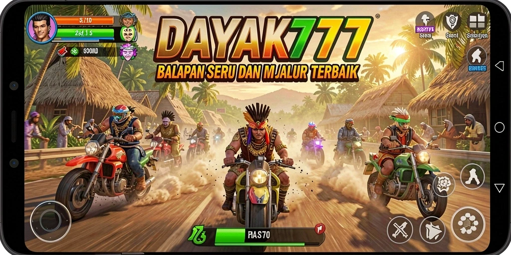 Gameplay menegangkan saat balapan di DAYAK777 dengan grafis mengagumkan.