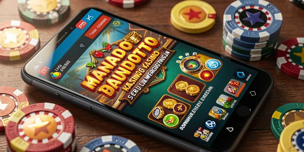 Tampilan gameplay seru dalam MANADOTOTO, menunjukkan keseruan permainan Kasino.