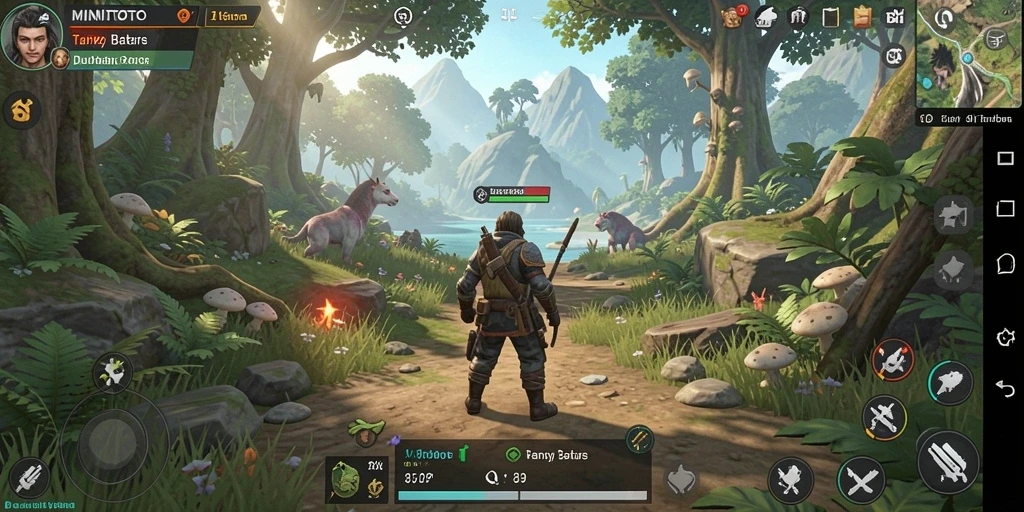 Tampilan gameplay <strong>MINITOTO</strong> yang memukau dalam dunia Open World.