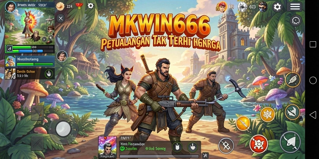 Gameplay MKWIN666 dengan petualangan seru dan grafik menawan.