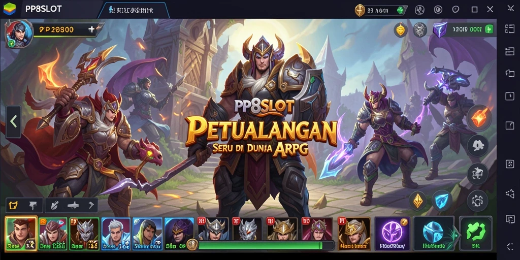 Screenshot gameplay PP8SLOT menampilkan aksi petualangan yang memukau.