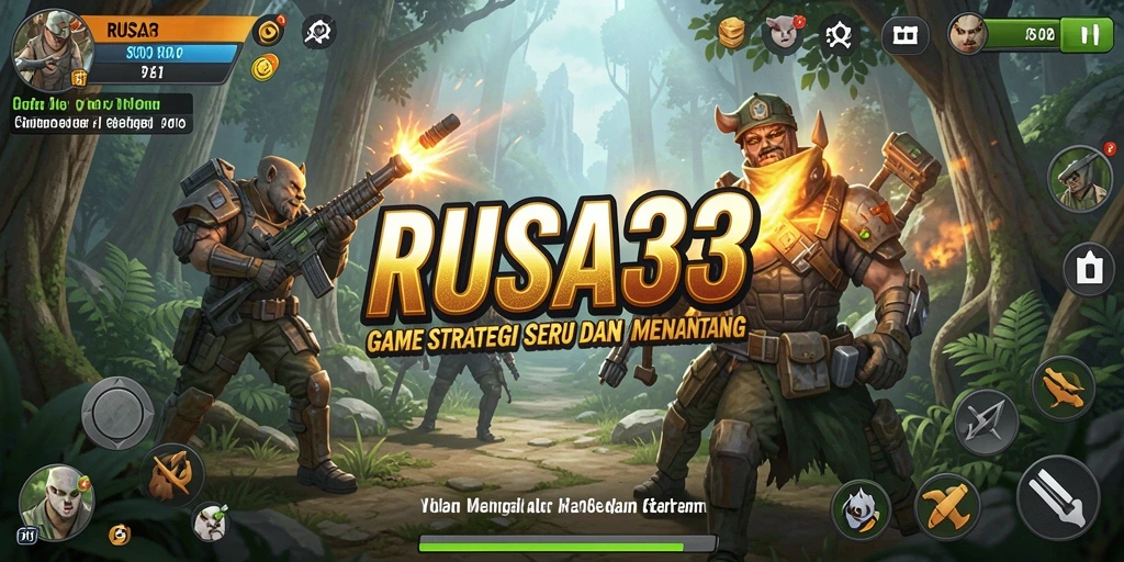 Tampilan mengesankan dari gameplay RUSA33 yang menarik dan strategis.