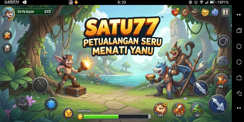 Gameplay menegangkan dan seru dalam SATU77.